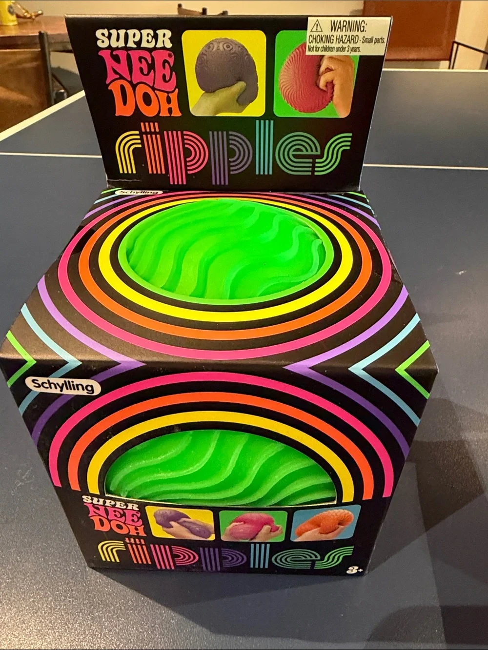 Ripples Squeezable Sensory Toy - Bright Green